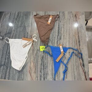 NWT SKIMS 3 piece 3X Panties Bundle. See photos for details. LOT 49